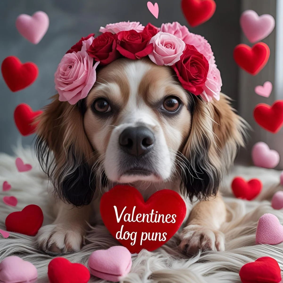 valentines dog puns