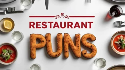 restaurant puns
