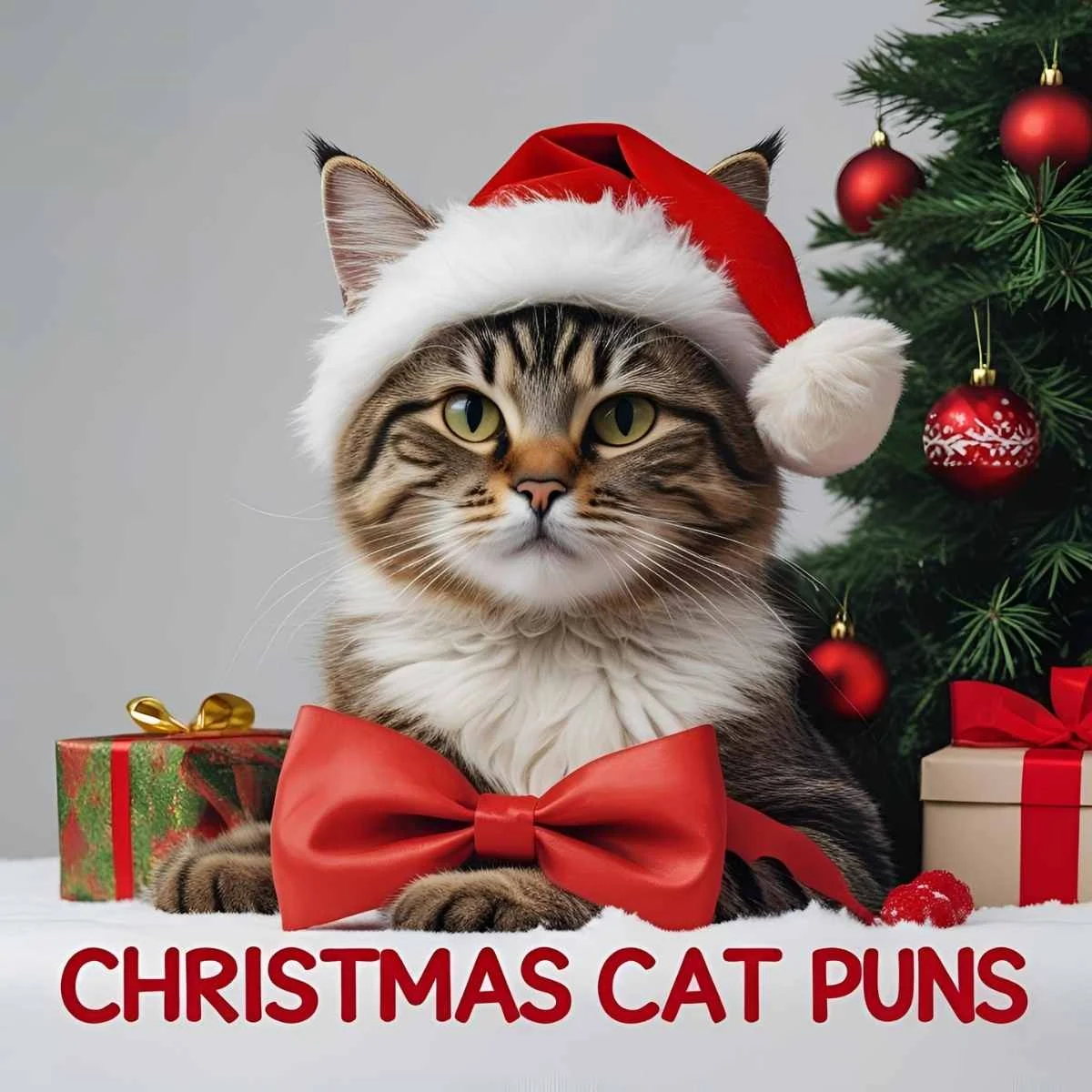 christmas cat puns