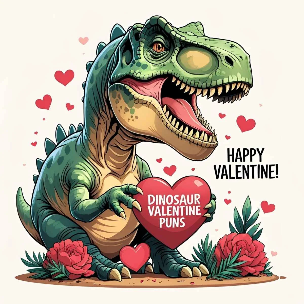 dinosaur valentine puns