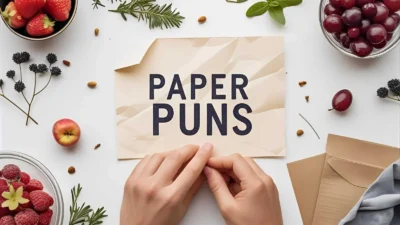 paper puns
