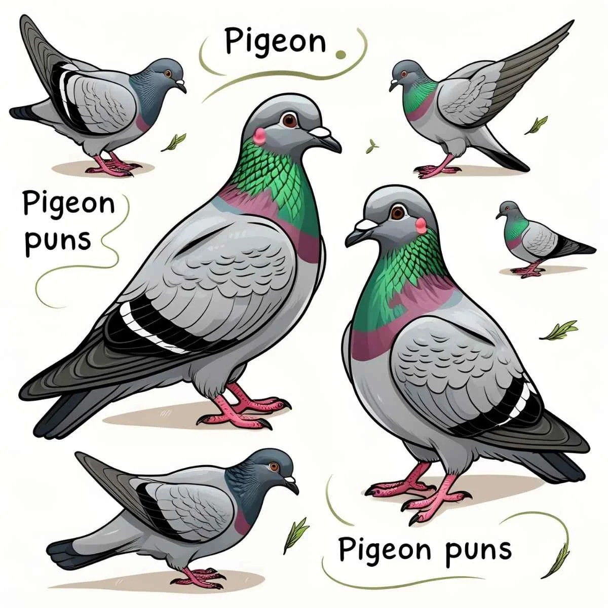 pigeon puns