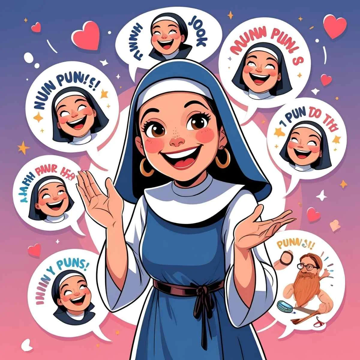 nun puns
