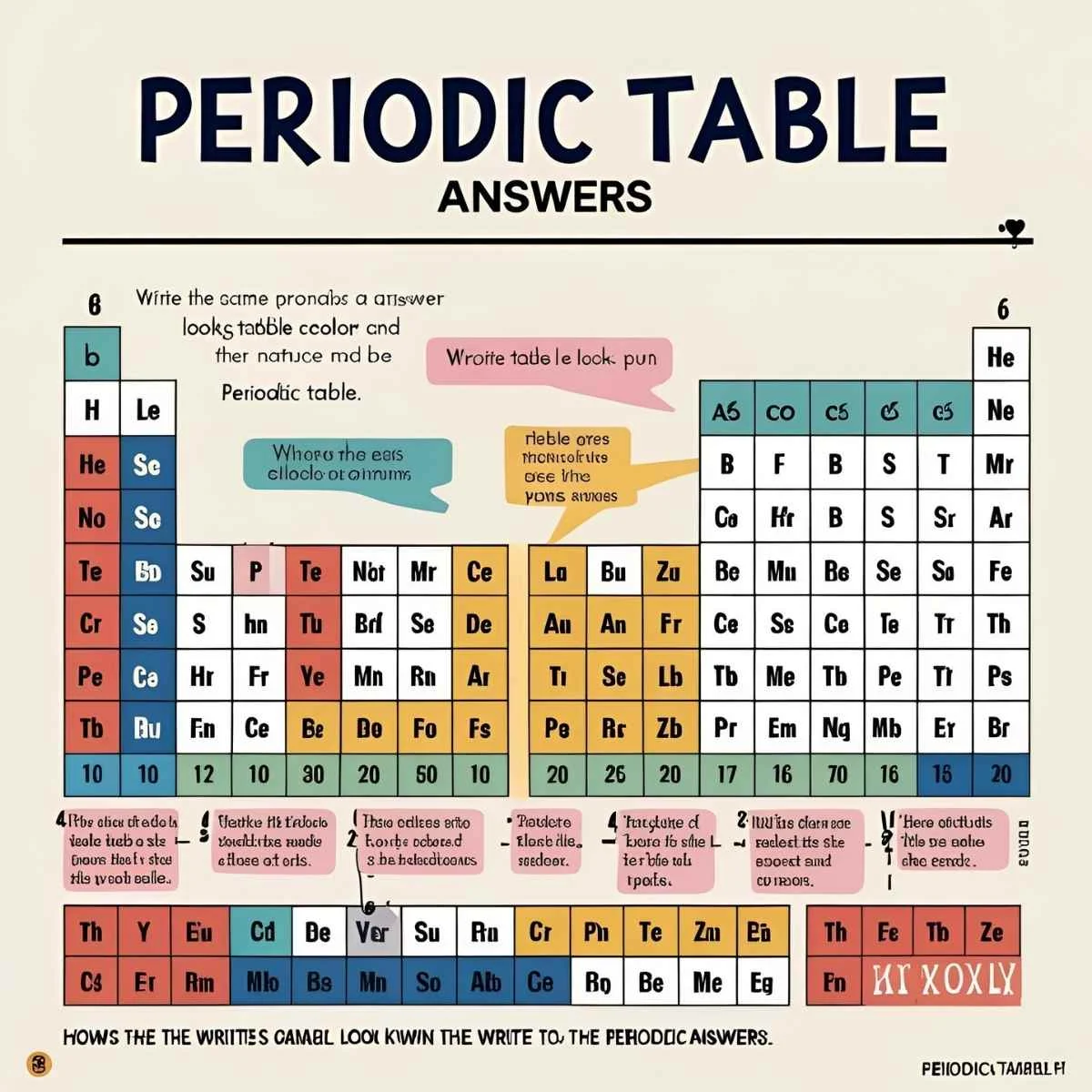 periodic table puns answers