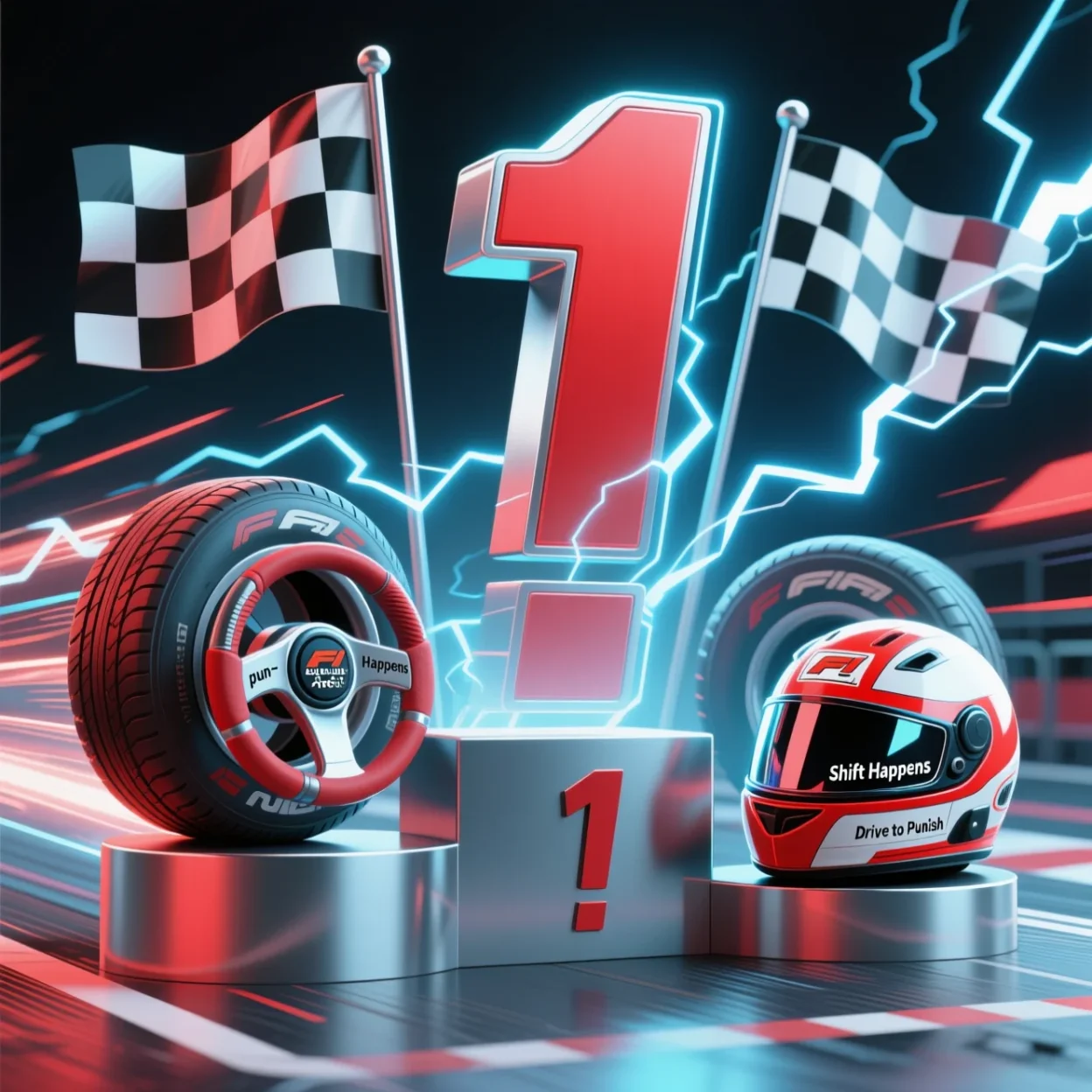 f1 puns