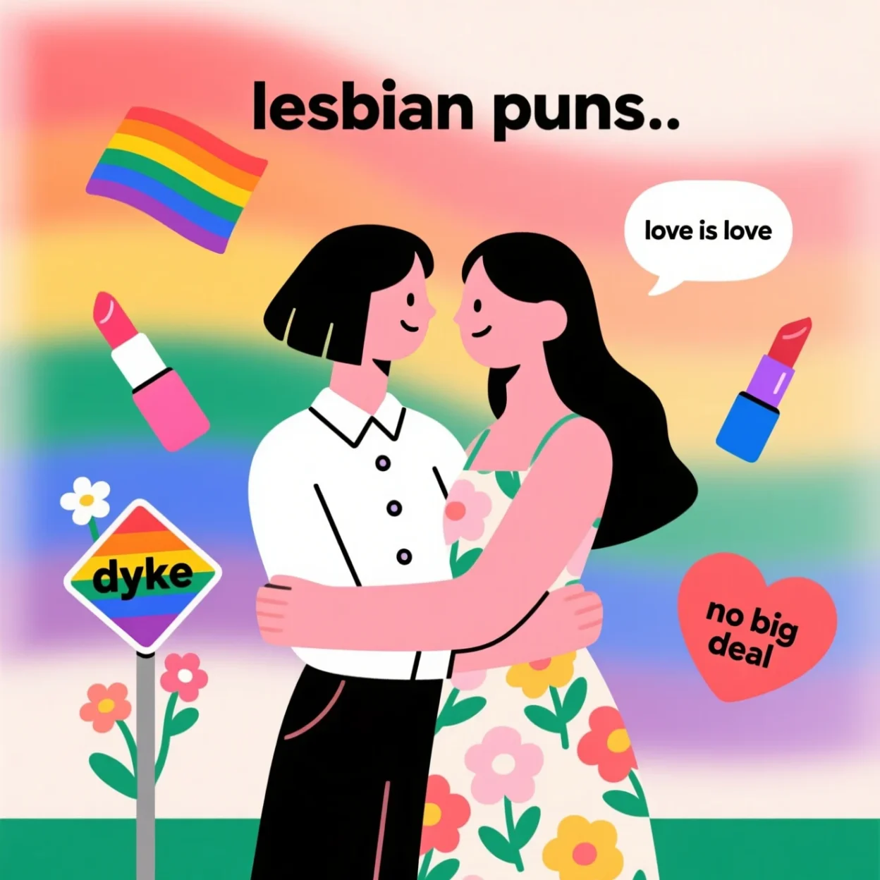 lesbian puns