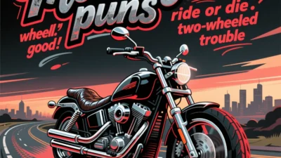 motorcycle puns