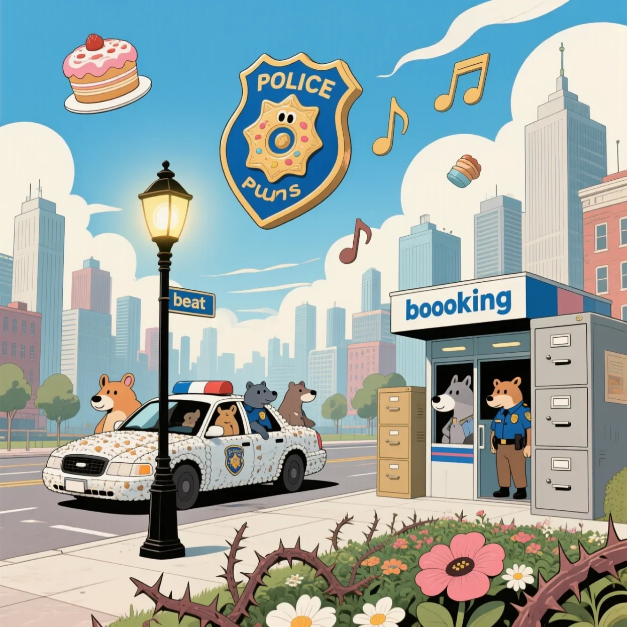 police puns