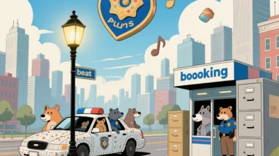 police puns