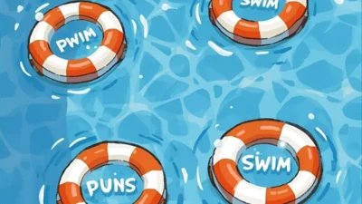 swim puns