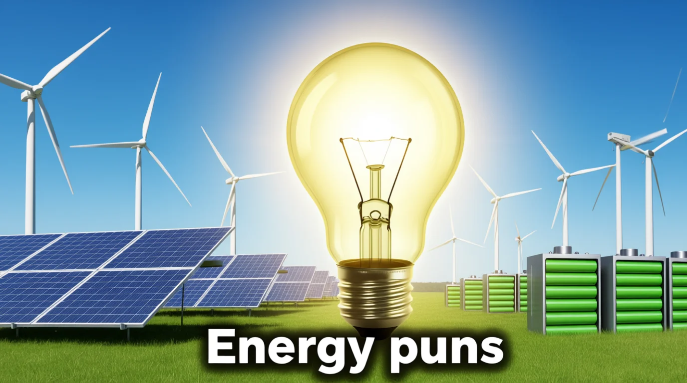 230+⚡ Energy Puns That’ll Amp Up Your Day and Keep You Fully Charged 🔋