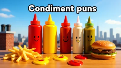 condiment puns