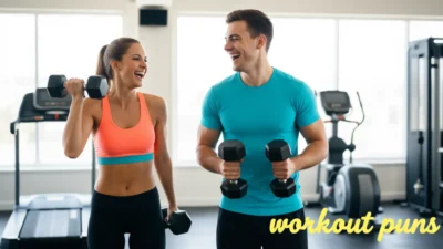 workout puns