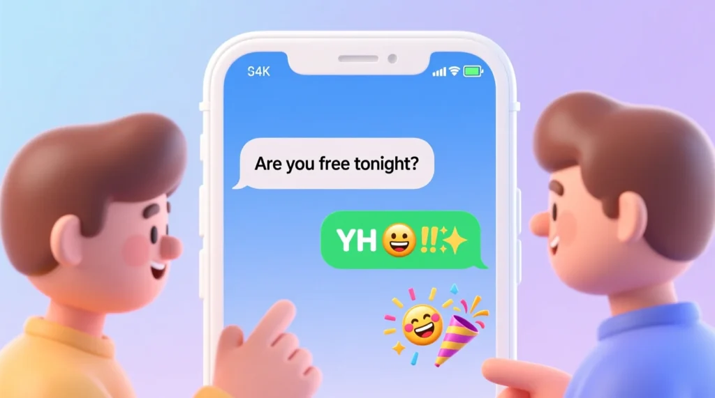 Examples of YH in Conversation