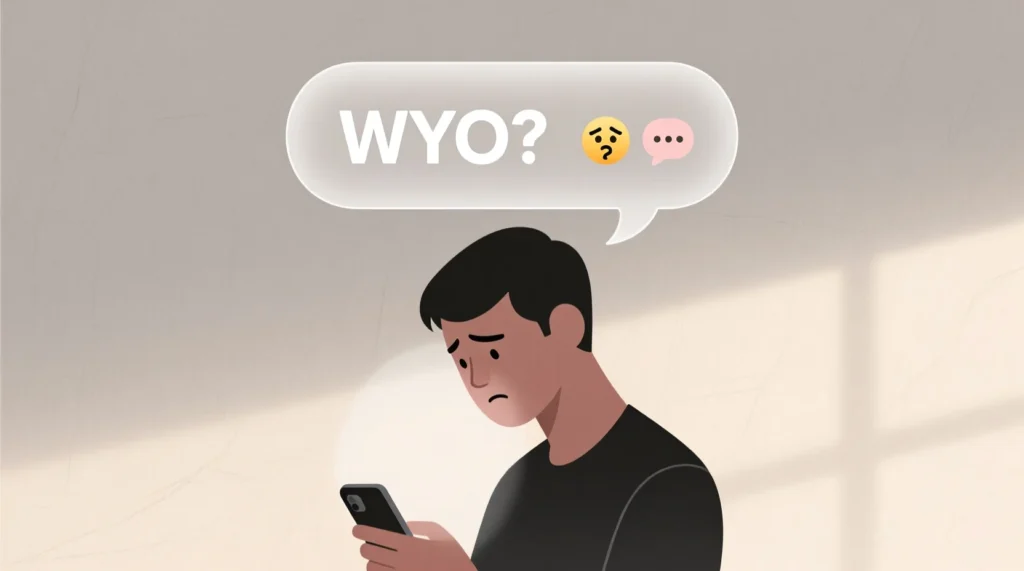 What Does WYO Mean in Text?