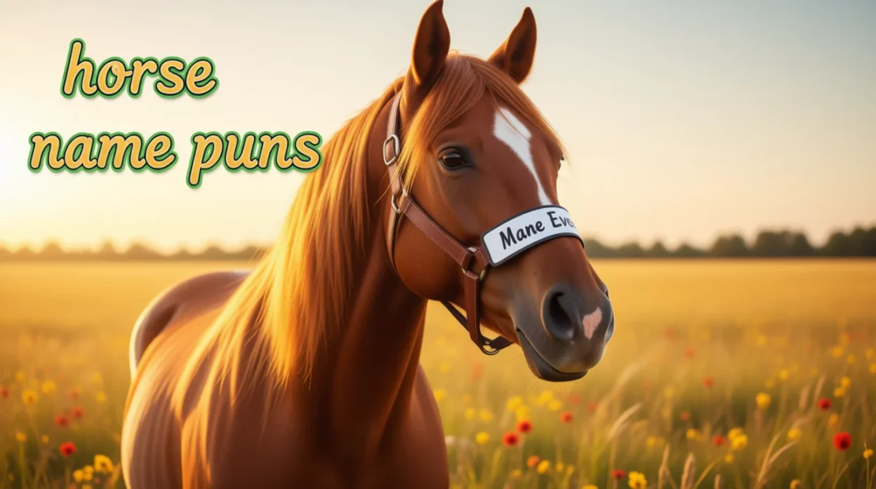 horse name puns