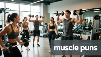muscle puns