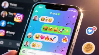 what does a burger and a grape snow cone mean