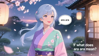 what does ara ara mean