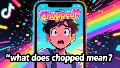 what does chopped mean