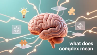 what does complex mean