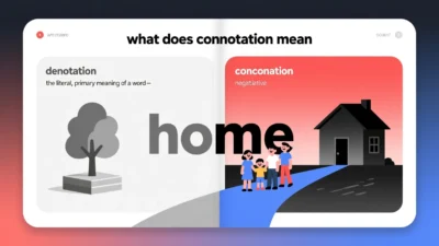 what does connotation mean
