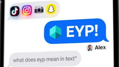 what does eyp mean in text