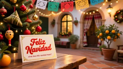 what does feliz navidad mean