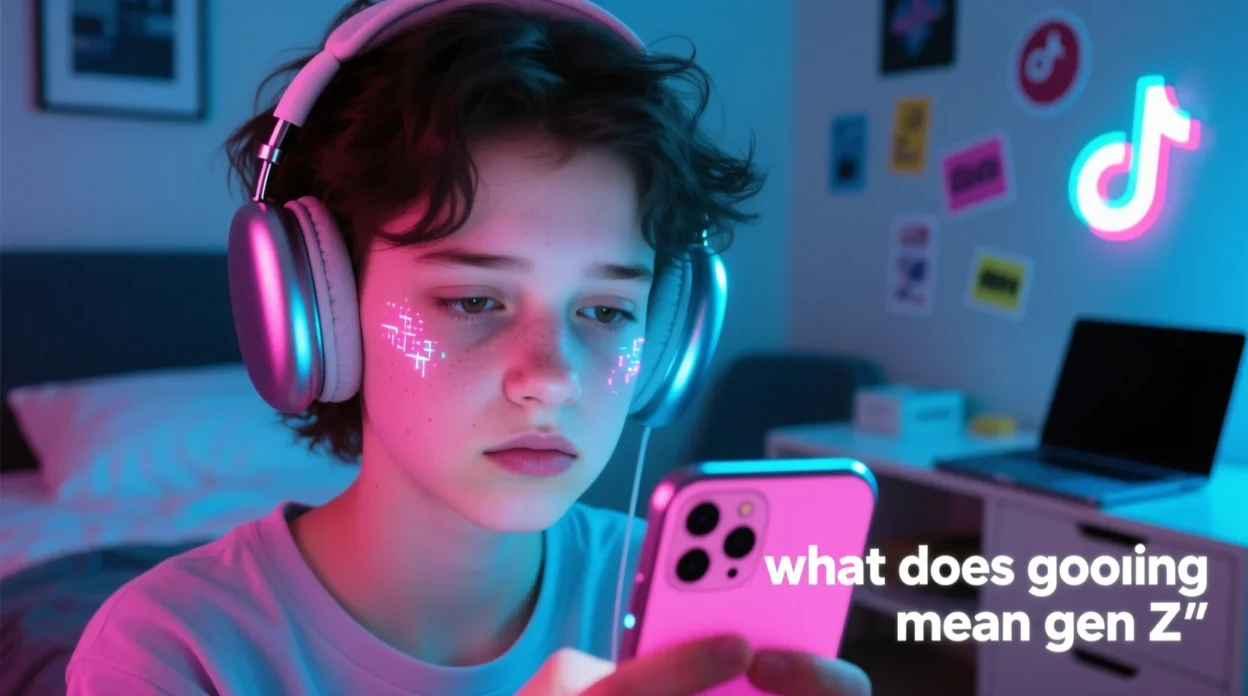 what does gooning mean gen z