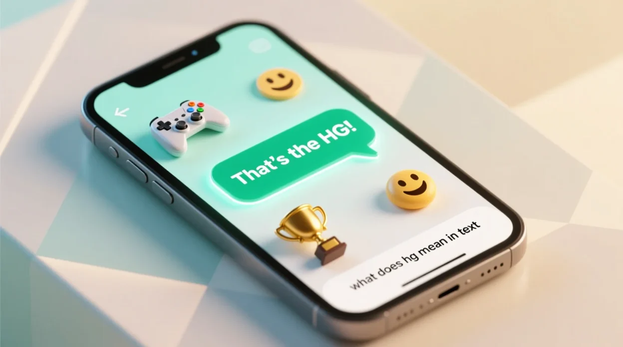 what does hg mean in text