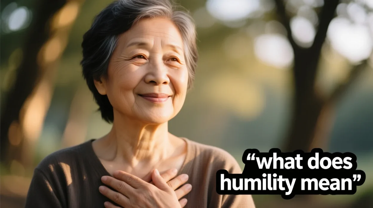 what does humility mean