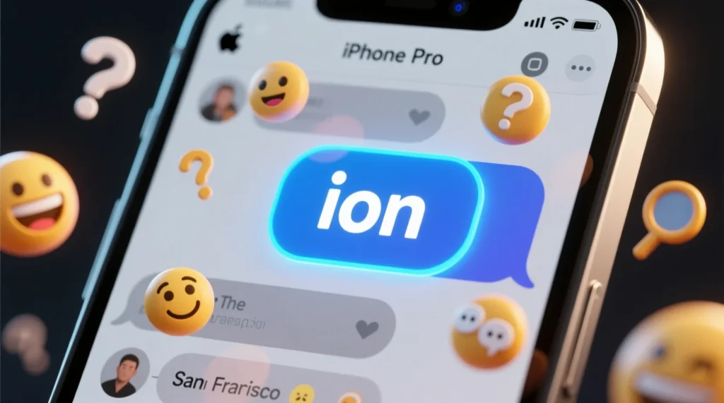  What Does ION Mean in Text?