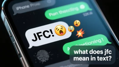 what does jfc mean in text