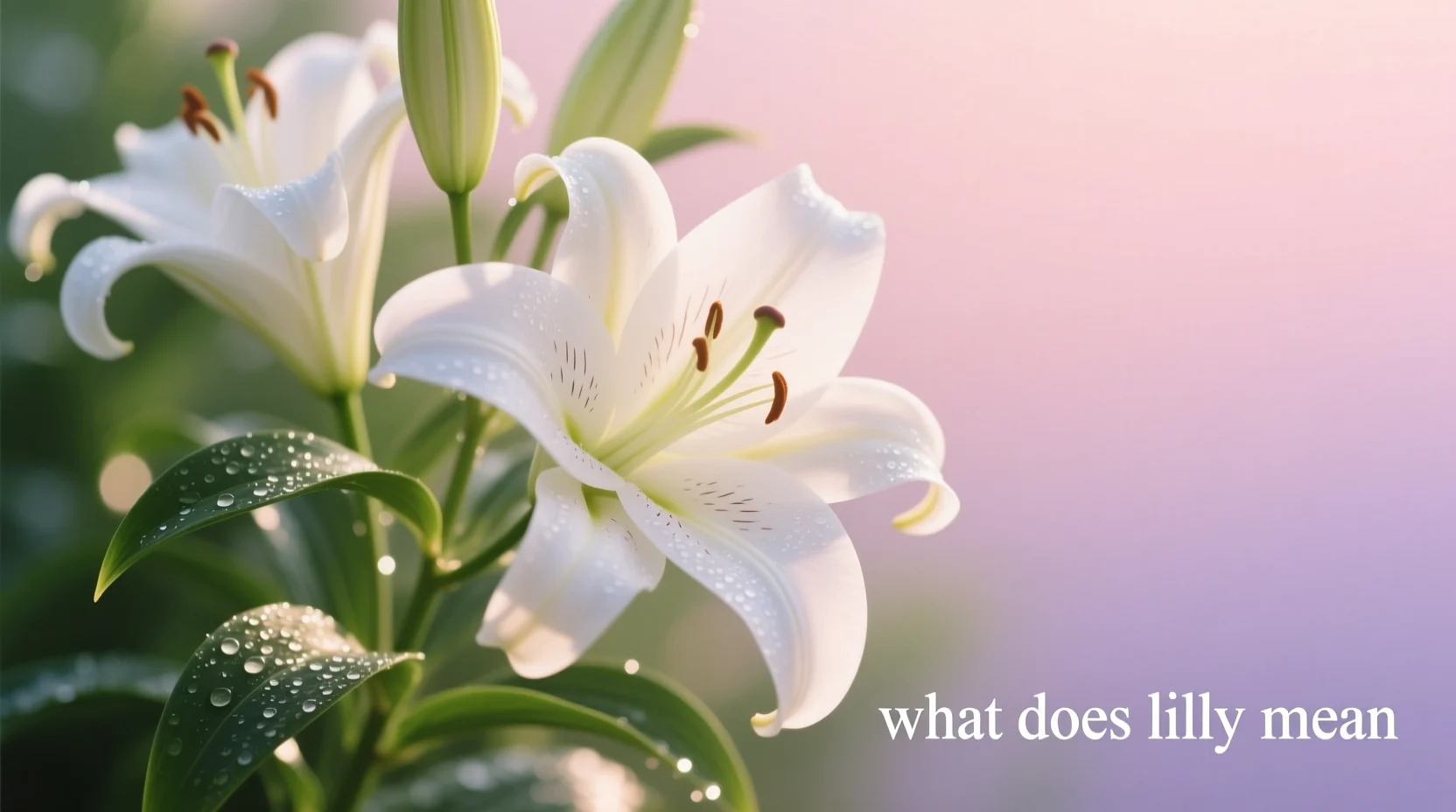 🌸Lilly – Meaning, Origin & Spiritual Symbolism