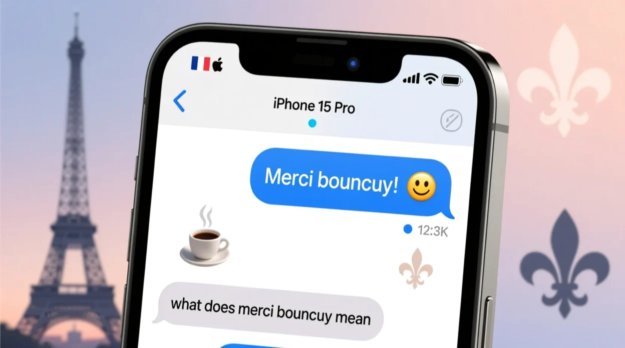 what does merci beaucoup mean