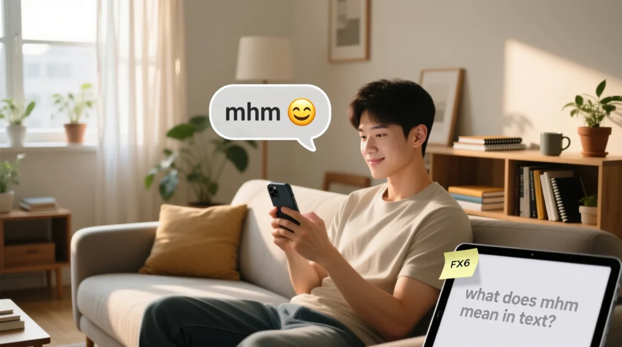 what does mhm mean in text