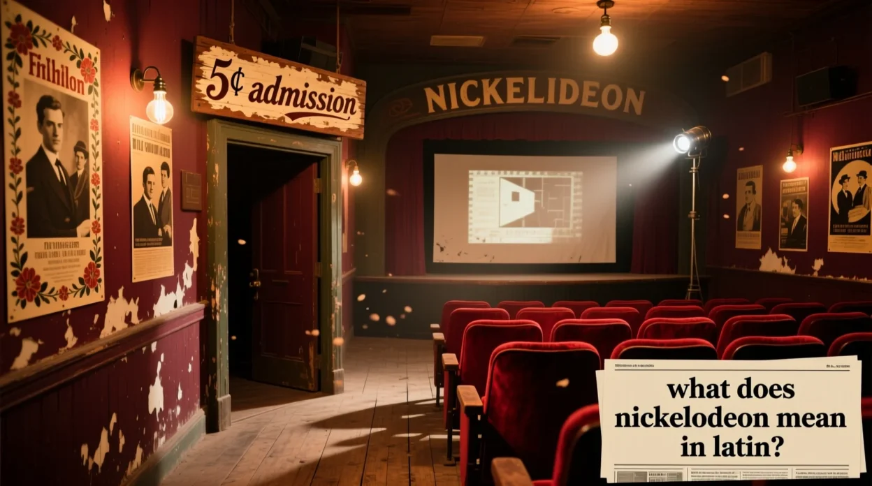 what does nickelodeon mean in latin