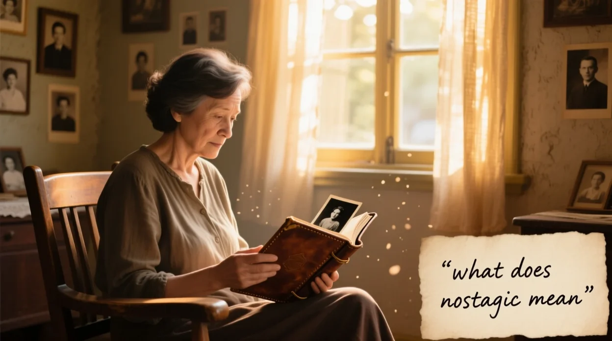 what does nostalgic mean