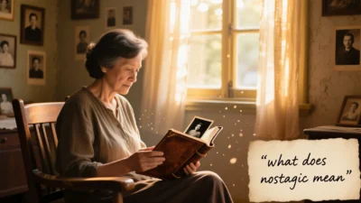 what does nostalgic mean