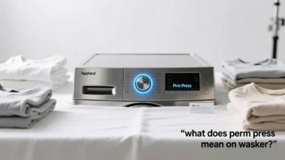 what does perm press mean on washer
