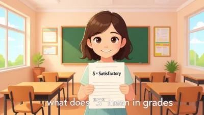 what does s mean in grades