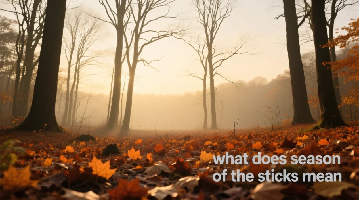 what does season of the sticks mean