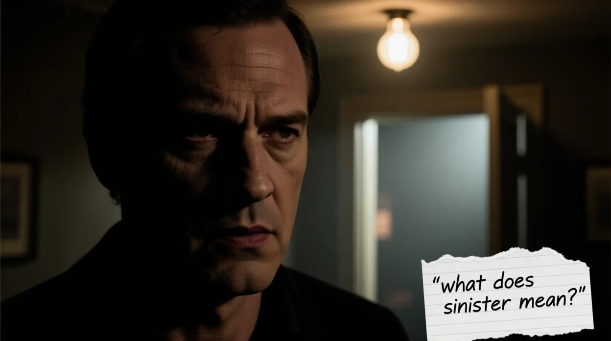 what does sinister mean