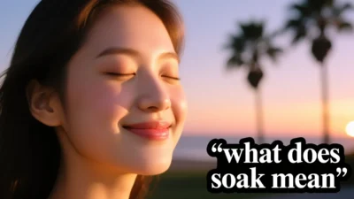 what does soak mean