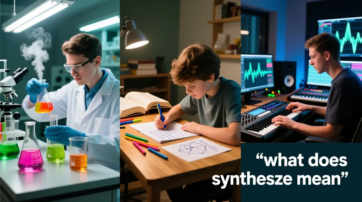 what does synthesize mean