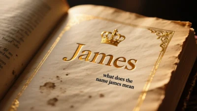 what does the name james mean