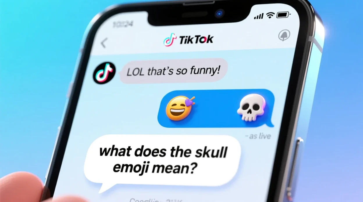 what does the skull emoji mean