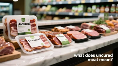 what does uncured meat mean