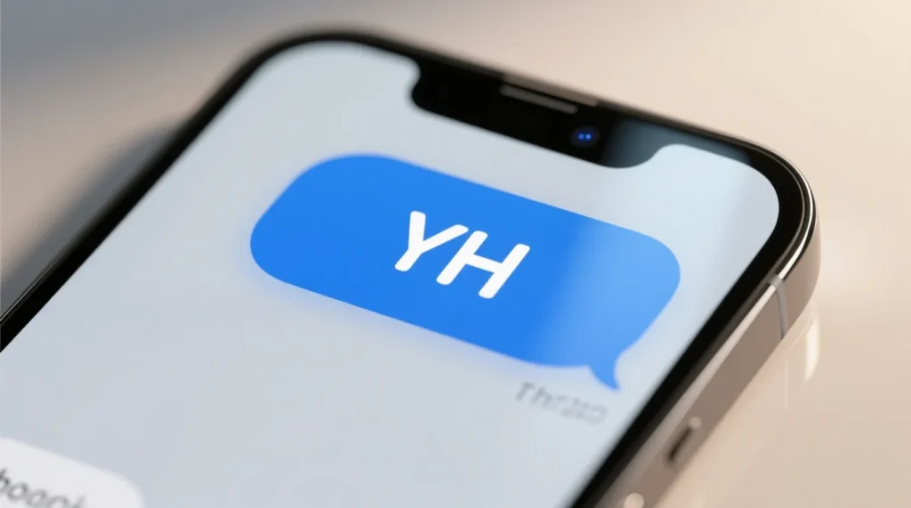 What Does YH Mean in Text?