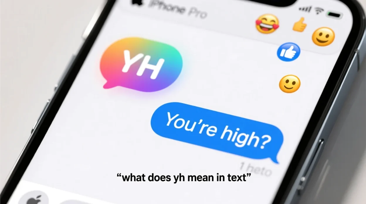 what does yh mean in text
